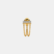 The Suki Multi Pierced Stud Earrings - thumb 4