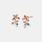 The Marca Multi Pierced Stud Earrings - thumb 1