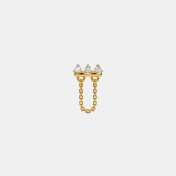 The Miel Multi Pierced Stud Earrings - thumb 4