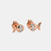 The Suzy Multi Pierced Stud Earrings - thumb 3