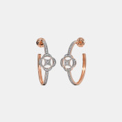 The Lorelia Hoop Earrings - thumb 1
