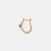 The Rondel Hoop Earrings - thumb 4
