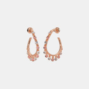 The Zairi Hoop Earrings - thumb 1