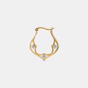 The Diallo Hoop Earrings - thumb 4