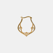 The Diallo Hoop Earrings - thumb 6