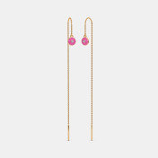 The Dinella Multi Pierced Sui Dhaga Earrings - thumb 1