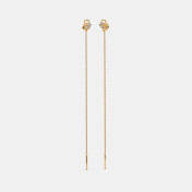 The Judee Multi Pierced Sui Dhaga Earrings - thumb 1