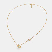 The Flutter And Floral Kids Necklace - thumb 2