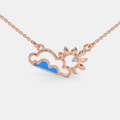 The Cloudy Sunny Kids Necklace - thumb 3