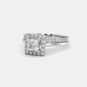The Senna Halo Bridal Ring Set - thumb 4