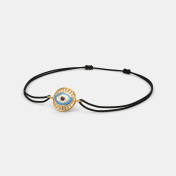 The Evil Eye Cord Bracelet - thumb 3