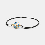 The Dainty Evil Eye Cord Bracelet - thumb 3