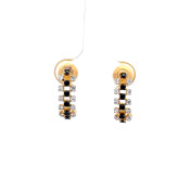 The Friederike J Hoop Earrings - thumb 3