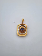 The Serenity Evil Eye Pendant For Him - thumb 4