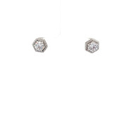 The Petaluxe Solitaire Stud Earrings - thumb 2