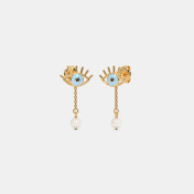The Magycal Evil Eye Kids Drop Earrings - thumb 1