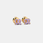 The Pretzel Kids Stud Earrings - thumb 2