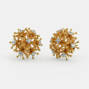 The Palash Stud Earrings - thumb 1