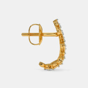 The Cherish J Hoop Earrings - thumb 6