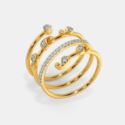 The Iravati Spiral Ring - thumb 1