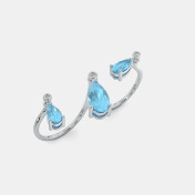 The Aviral Multi Finger Ring - thumb 9