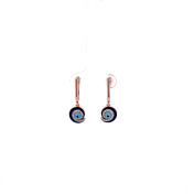 The Kianna Dangle Hoop Earrings - thumb 2