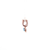 The Kianna Dangle Hoop Earrings - thumb 4