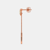 The Nidra Multi Pierced Drop Earrings - thumb 4