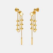 The Ezra Multi Pierced Drop Earrings - thumb 1