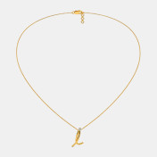 The Cursive I Necklace - thumb 3