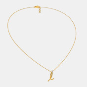 The Cursive I Necklace - thumb 5