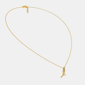The Cursive I Necklace - thumb 6