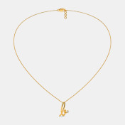 The Cursive B Necklace - thumb 2