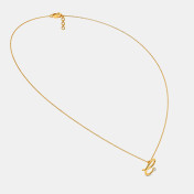 The Cursive E Necklace - thumb 6