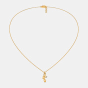 The Cursive F Necklace - thumb 3