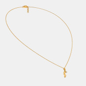 The Cursive F Necklace - thumb 6