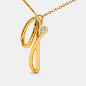The Cursive G Necklace - thumb 1