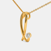 The Cursive L Necklace - thumb 1