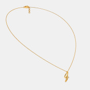 The Cursive Q Necklace - thumb 6