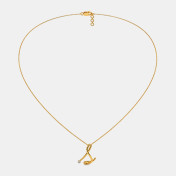 The Cursive S Necklace - thumb 2
