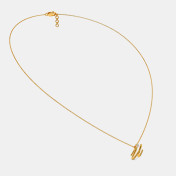 The Cursive U Necklace - thumb 6