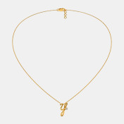 The Cursive Y Necklace - thumb 3