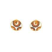 The Midnight Palette Stud Earrings - thumb 4