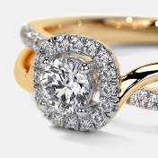 The Daffodil Lattice Stud Earrings - thumb 6