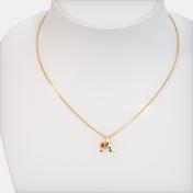The A for Apple Necklace for Kids - thumb 2