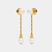 The Pearl Essence Dangler Earrings - thumb 1
