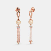 The Pearly Drop Earrings - thumb 1