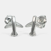 The Aeroplane Kids Stud Earrings - thumb 1