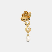 The Vibrante Butterfly Drop Earrings - thumb 5