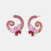 The Mariposa Butterfly Stud Earrings - thumb 1